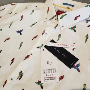 Short-sleeve button-up shirt